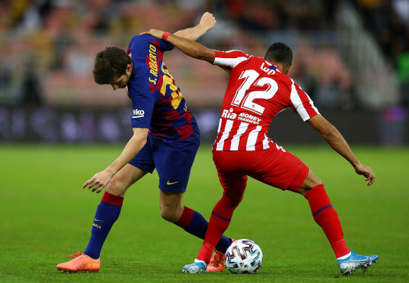 西超杯-巴萨2-3马竞无缘决赛 梅西破门科雷亚绝杀 西超杯-巴萨2-3马竞无缘决赛 梅西破门科雷亚绝杀