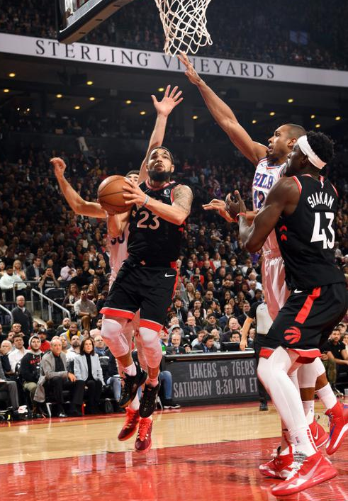 猛龙主场以107-95战胜76人拿到5连胜 范乔丹22+5+8西蒙斯17+10+8 猛龙主场以107-95战胜76人拿到5连胜 范乔丹22+5+8西蒙斯17+10+8