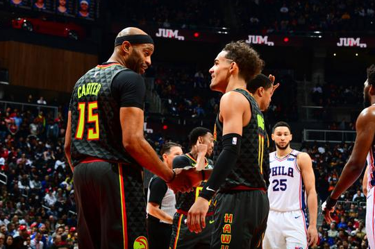 老鹰主场以127-117战胜76人 杨39+6+18西蒙斯31+6+5大帝21+14 老鹰主场以127-117战胜76人 杨39+6+18西蒙斯31+6+5大帝21+14