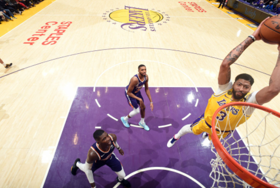 湖人主场以125-100战胜太阳拿到2连胜 浓眉25+10詹皇17分8失误朗多23+6 湖人主场以125-100战胜太阳拿到2连胜 浓眉25+10詹皇17分8失误朗多23+6