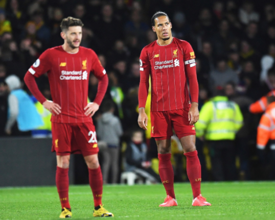 英超-利物浦0-3负沃特福德连胜终结 萨尔梅开二度 英超-利物浦0-3负沃特福德连胜终结 萨尔梅开二度