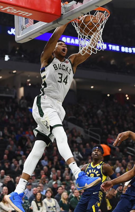 雄鹿主场以119-100大胜步行者 字母哥29+12+6 米德尔顿20+8 雄鹿主场以119-100大胜步行者 字母哥29+12+6 米德尔顿20+8