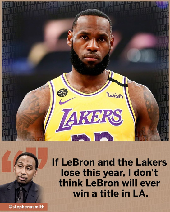 名嘴:本季是詹皇最后机会 若失败以后也不可能率领湖人夺冠 名嘴:本季是詹皇最后机会 若失败以后也不可能率领湖人夺冠