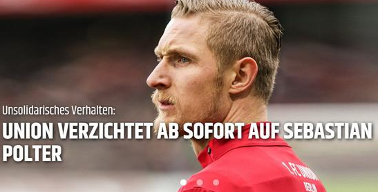 曝柏林联前锋波尔特拒绝降薪 遭俱乐部内部停赛 曝柏林联前锋波尔特拒绝降薪 遭俱乐部内部停赛