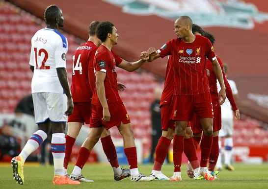 英超-萨拉赫传射马内单刀 利物浦4-0大胜水晶宫 英超-萨拉赫传射马内单刀 利物浦4-0大胜水晶宫