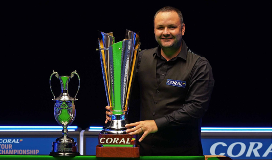 巡回锦标赛马奎尔10-6胜艾伦夺冠 一晚卷走26万镑