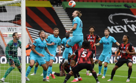 英超-热刺0-0闷平伯恩茅斯 孙兴慜凯恩哑火洛里补时救险 英超-热刺0-0闷平伯恩茅斯 孙兴慜凯恩哑火洛里补时救险