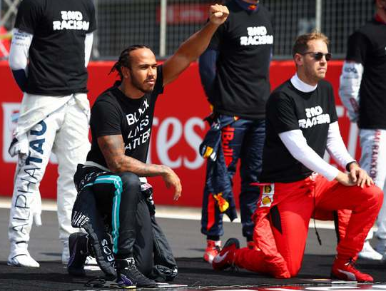 汉密尔顿表态不会因黑人枪击案罢赛：精神上支持