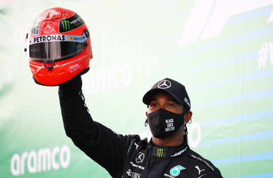 追平舒马赫！F1德国大奖赛汉密尔顿摘下生涯第91冠