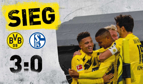 德甲-多特3-0完胜沙尔克 桑乔助攻哈兰德胡梅尔斯建功 德甲-多特3-0完胜沙尔克 桑乔助攻哈兰德胡梅尔斯建功