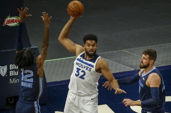 灰熊123-104击败森林狼 瓦兰22+4+5 布鲁克斯21分 拉塞尔19分 灰熊123-104击败森林狼 瓦兰22+4+5 布鲁克斯21分 拉塞尔19分