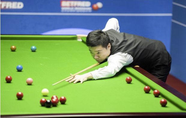 大奖赛丁俊晖轰单杆137分 错失147分4-0横扫晋级