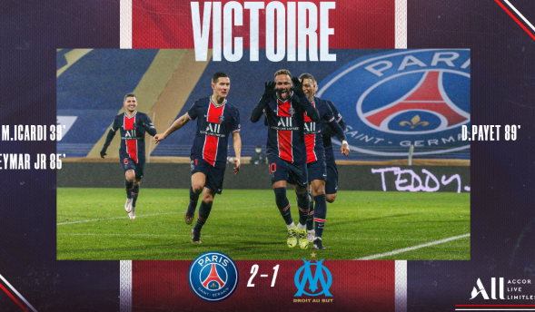 法超杯-巴黎2-1马赛豪取8连冠 内马尔复出进制胜点球 法超杯-巴黎2-1马赛豪取8连冠 内马尔复出进制胜点球