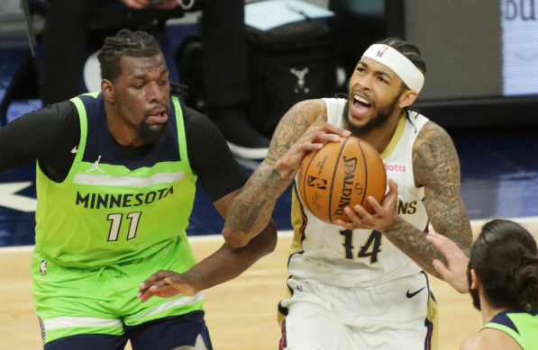 英格拉姆空砍30分 森林狼6人上双120-110击退鹈鹕止4连败 英格拉姆空砍30分 森林狼6人上双120-110击退鹈鹕止4连败