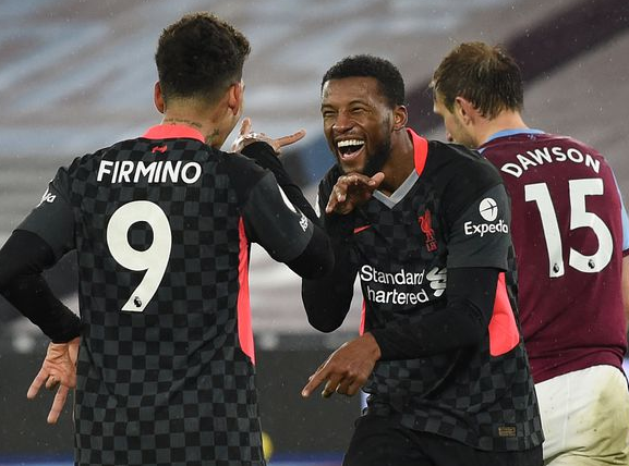 英超-萨拉赫两球 利物浦3-1西汉姆落后曼城4分 英超-萨拉赫两球 利物浦3-1西汉姆落后曼城4分