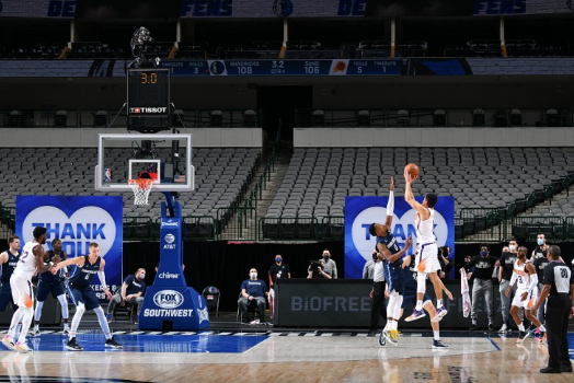 保罗34分布克中致命三分 东契奇25分 独行侠108-109憾负太阳 保罗34分布克中致命三分 东契奇25分 独行侠108-109憾负太阳