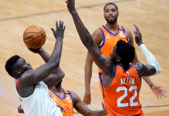 保罗19助攻莺歌锡安合砍48分 太阳132-114轻取鹈鹕 保罗19助攻莺歌锡安合砍48分 太阳132-114轻取鹈鹕