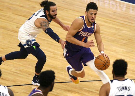 布克砍43+5+5保罗送15助 森林狼99-118负太阳吞8连败 布克砍43+5+5保罗送15助 森林狼99-118负太阳吞8连败