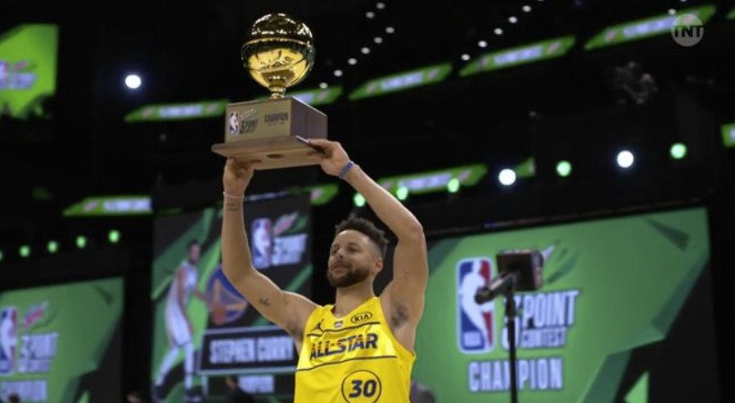 绝杀夺冠!库里决赛轮斩获28分 勇夺三分大赛冠军 绝杀夺冠!库里决赛轮斩获28分 勇夺三分大赛冠军