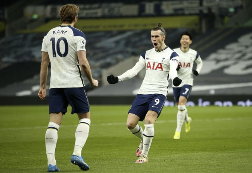 英超-凯恩2射2传贝尔双响 热刺4-1大胜!各赛事四连胜 英超-凯恩2射2传贝尔双响 热刺4-1大胜!各赛事四连胜