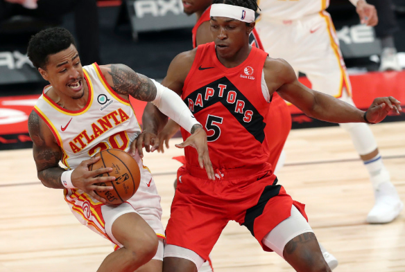 特雷-杨37分洛瑞17+12 斯内尔3分绝杀 老鹰121-120险胜猛龙 特雷-杨37分洛瑞17+12 斯内尔3分绝杀 老鹰121-120险胜猛龙