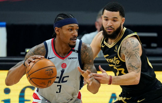 比尔28+5+5威少三双 西亚卡姆空砍44分 猛龙加时129-131负奇才 比尔28+5+5威少三双 西亚卡姆空砍44分 猛龙加时129-131负奇才