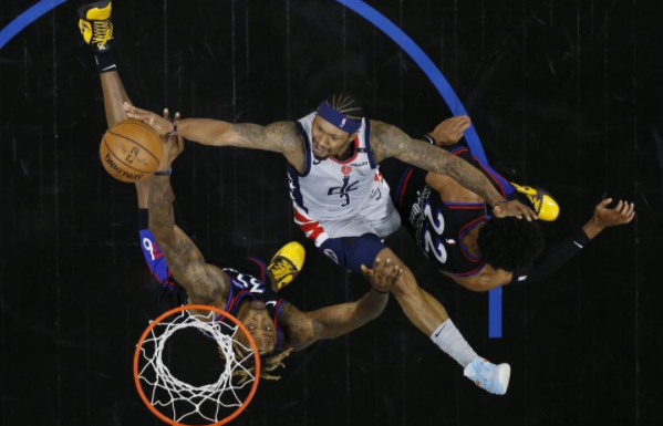 76人120-95轻取奇才 大比分2-0领先 比尔33分西蒙斯准三双 76人120-95轻取奇才 大比分2-0领先 比尔33分西蒙斯准三双