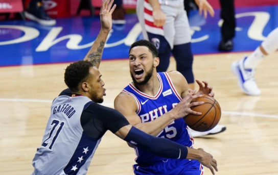 恩比德缺阵西蒙斯19+10+11 76人129-112擒奇才总分4-1晋级 恩比德缺阵西蒙斯19+10+11 76人129-112擒奇才总分4-1晋级