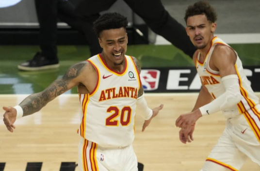 24日NBA纪录:字母哥连续7场30+10 老鹰队史东决首胜 24日NBA纪录:字母哥连续7场30+10 老鹰队史东决首胜