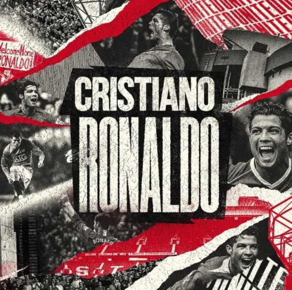 曼联官方:C罗重返曼联签约两年 小小罗 欢迎回家! 曼联官方:C罗重返曼联签约两年 小小罗 欢迎回家!