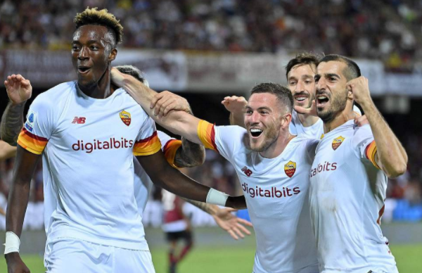 意甲-罗马4-0萨莱尼塔纳 亚伯拉罕处子球佩莱格里尼双响 意甲-罗马4-0萨莱尼塔纳 亚伯拉罕处子球佩莱格里尼双响