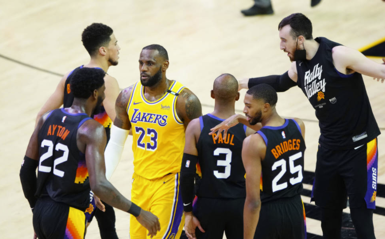 NBA官方西部实力榜:太阳力压湖人居首 勇士第七 NBA官方西部实力榜:太阳力压湖人居首 勇士第七