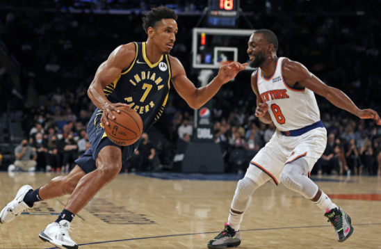 兰德尔20+9沃克12分 尼克斯7人得分上双125-104擒步行者 兰德尔20+9沃克12分 尼克斯7人得分上双125-104擒步行者