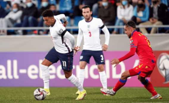 世预赛-英格兰5-0安道尔 桑乔两助攻萨卡格拉利什破门 世预赛-英格兰5-0安道尔 桑乔两助攻萨卡格拉利什破门