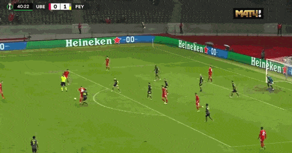 柏林联合飞翼弧线球破门 柏林联合飞翼弧线球破门