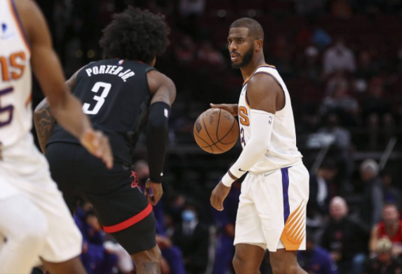 太阳115-89大胜送火箭十一连败 布克26分保罗7记抢断 太阳115-89大胜送火箭十一连败 布克26分保罗7记抢断