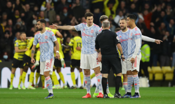 英超-范德贝克破门马奎尔染红 曼联1-4沃特福德遭两连败英超-曼联1-4沃特福德遭两连败 范德贝克破门马奎尔染红 英超-范德贝克破门马奎尔染红 曼联1-4沃特福德遭两连败英超-曼联1-4沃特福德遭两连败 范德贝克破门马奎尔染红