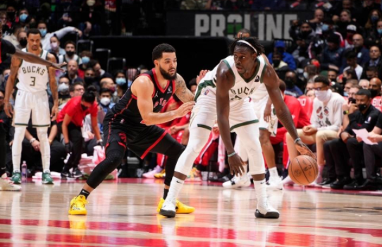 字母哥缺阵霍勒迪26+8 范乔丹29分猛龙主场97-93擒雄鹿 字母哥缺阵霍勒迪26+8 范乔丹29分猛龙主场97-93擒雄鹿