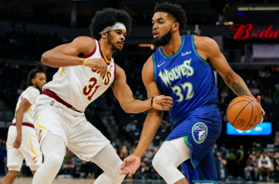 骑士7人得分上双客场123-106擒森林狼 乐福18+13唐斯21分 骑士7人得分上双客场123-106擒森林狼 乐福18+13唐斯21分