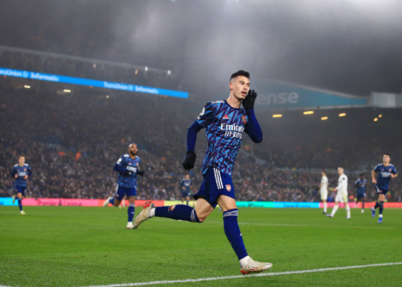 英超-阿森纳4-1利兹联 马丁内利双响萨卡S罗破门 英超-阿森纳4-1利兹联 马丁内利双响萨卡S罗破门