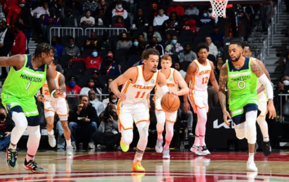 老鹰三节爆发134-122逆转森林狼 特雷-杨37+5+14拉塞尔31分 老鹰三节爆发134-122逆转森林狼 特雷-杨37+5+14拉塞尔31分