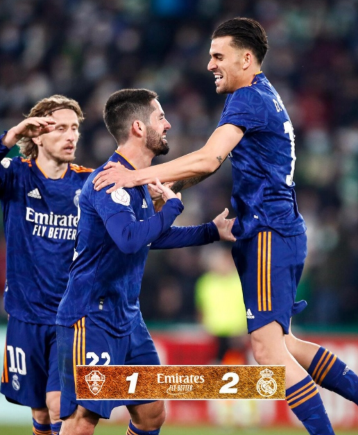 国王杯-皇马客场2-1埃尔切 伊斯科替补建功阿扎尔制胜 国王杯-皇马客场2-1埃尔切 伊斯科替补建功阿扎尔制胜