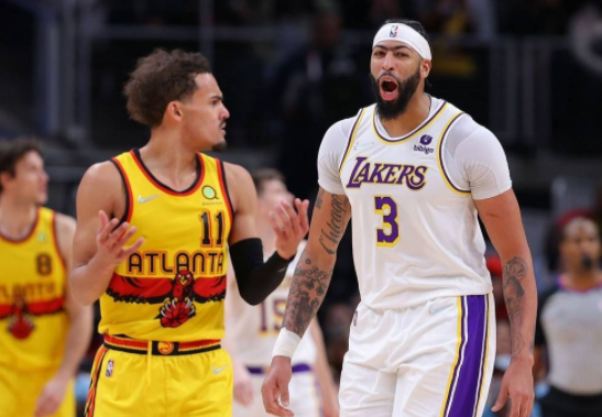 特雷-杨36+12浓眉27分 老鹰5人上双129-121送湖人三连败 特雷-杨36+12浓眉27分 老鹰5人上双129-121送湖人三连败