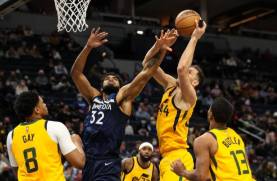 唐斯31+11+10康利22分 森林狼六人上双126-106送爵士五连败 唐斯31+11+10康利22分 森林狼六人上双126-106送爵士五连败