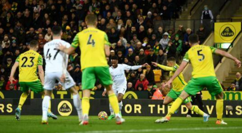 英超-曼城4-0诺维奇 斯特林帽子戏法福登破门 英超-曼城4-0诺维奇 斯特林帽子戏法福登破门