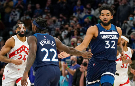 猛龙客场103-91擒森林狼终结2连败 唐斯24+11特伦特30分 猛龙客场103-91擒森林狼终结2连败 唐斯24+11特伦特30分