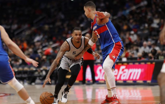 NBA-马刺双加时157-153力克奇才 两队7人20+穆雷三双 NBA-马刺双加时157-153力克奇才 两队7人20+穆雷三双