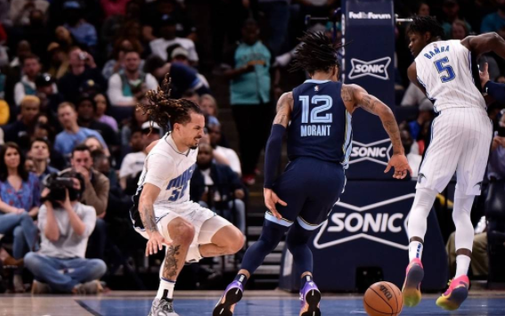 灰熊5人上双124-96轻取魔术 莫兰特砍25+7安东尼19分 灰熊5人上双124-96轻取魔术 莫兰特砍25+7安东尼19分