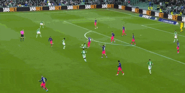 贝蒂斯锋煞弧线球破门 贝蒂斯锋煞弧线球破门