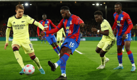 英超-厄德高送点扎哈破门 阿森纳0-3负水晶宫降至第5